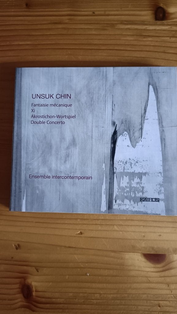 Unsuk Chin CD Fantaisie mécanique / Double Concerto, Verzenden, Overige componisten, Modernisme tot heden, Zo goed als nieuw
