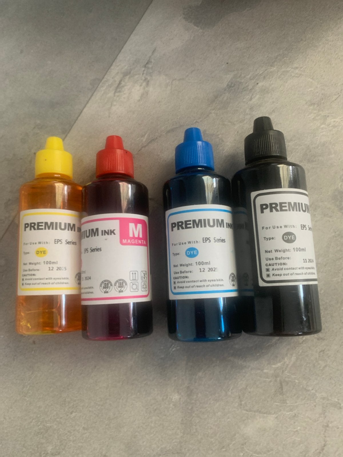 Premium Inkt Navulflessen voor EPS Series Printers (4x 100ml, Printer, Inkjetprinter, Ophalen of Verzenden, Nieuw