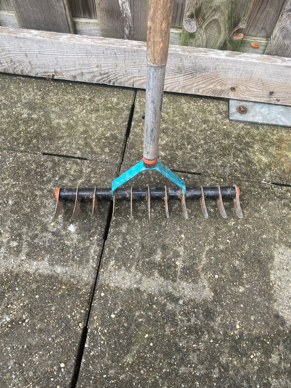 Gebruikte hark voor tuin en gazon, Ophalen of Verzenden, Gebruikt, Hark