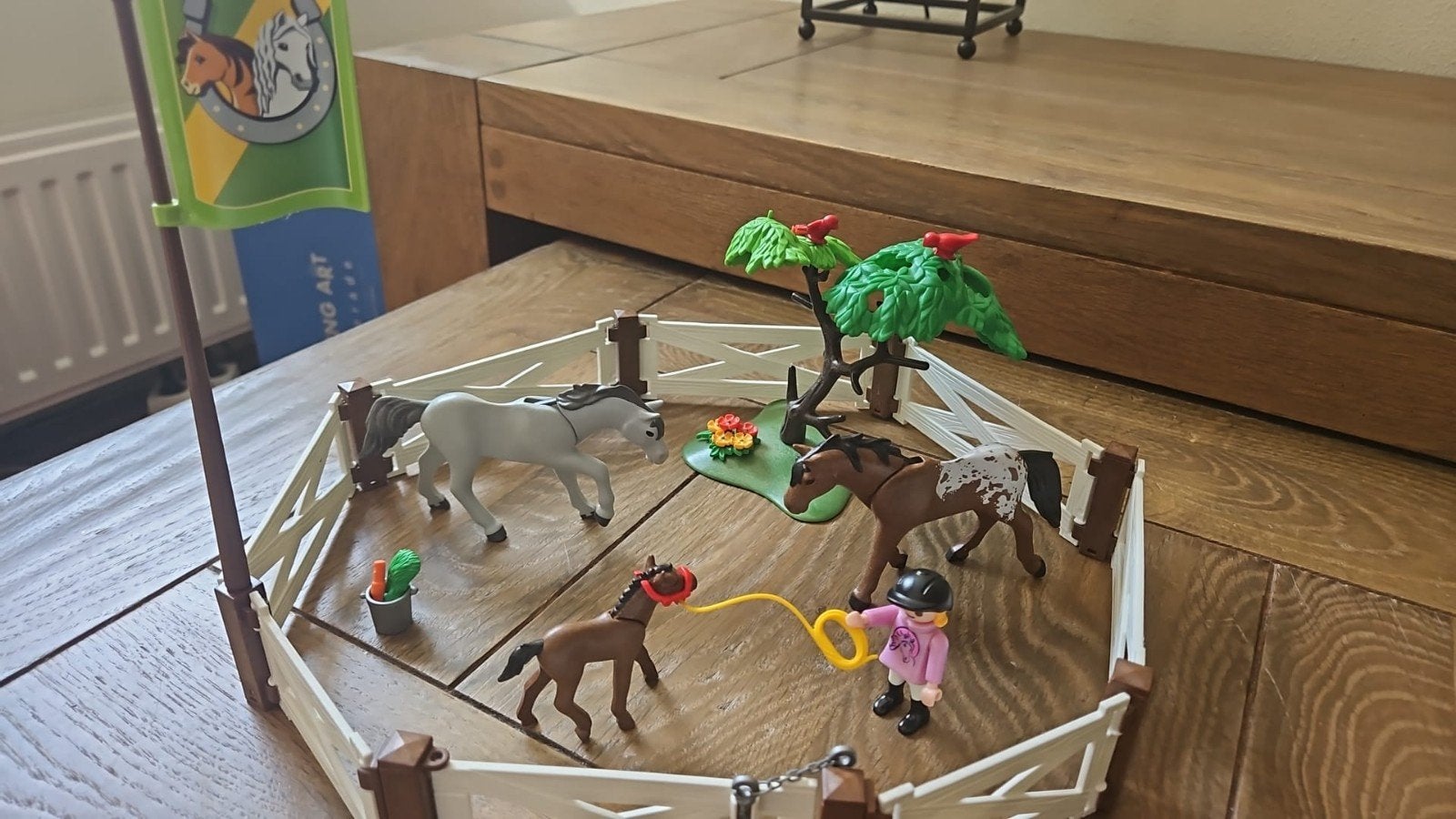Playmobil Paardenwei met paarden en figuur, Ophalen, Gebruikt, Country, Overige typen