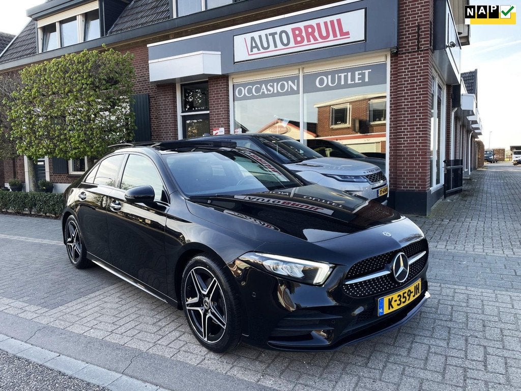 Mercedes-Benz A-klasse 200 Premium AMG | Schuifdak.| Virtual, Auto's, Mercedes-Benz, Bedrijf, Te koop, A-Klasse, ABS, Achteruitrijcamera