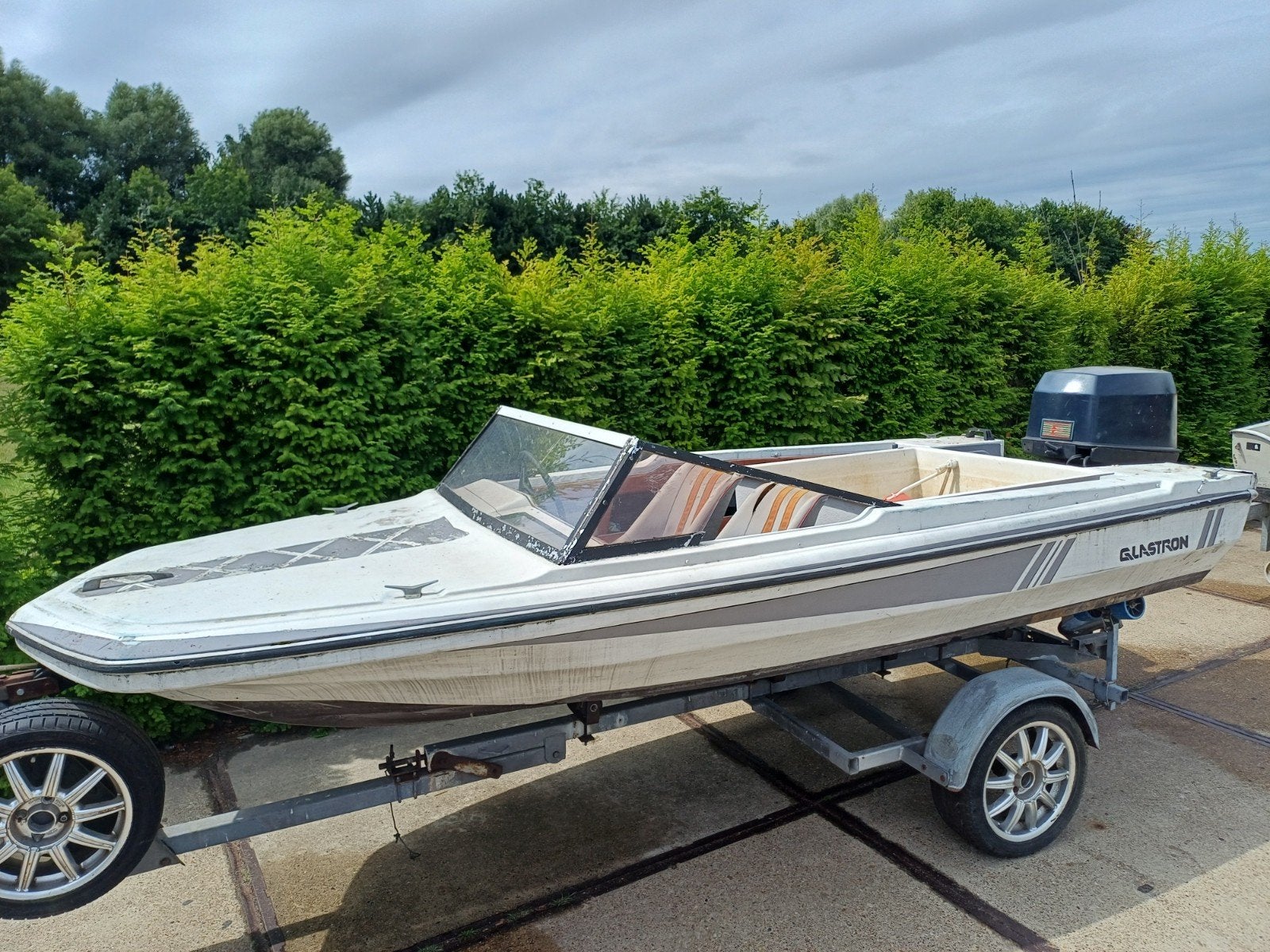Shakespear Magnum 4.70 meter Glastron SSV 144 Renken 1700, Watersport en Boten, Ophalen, Overige merken, Gebruikt, 5 m