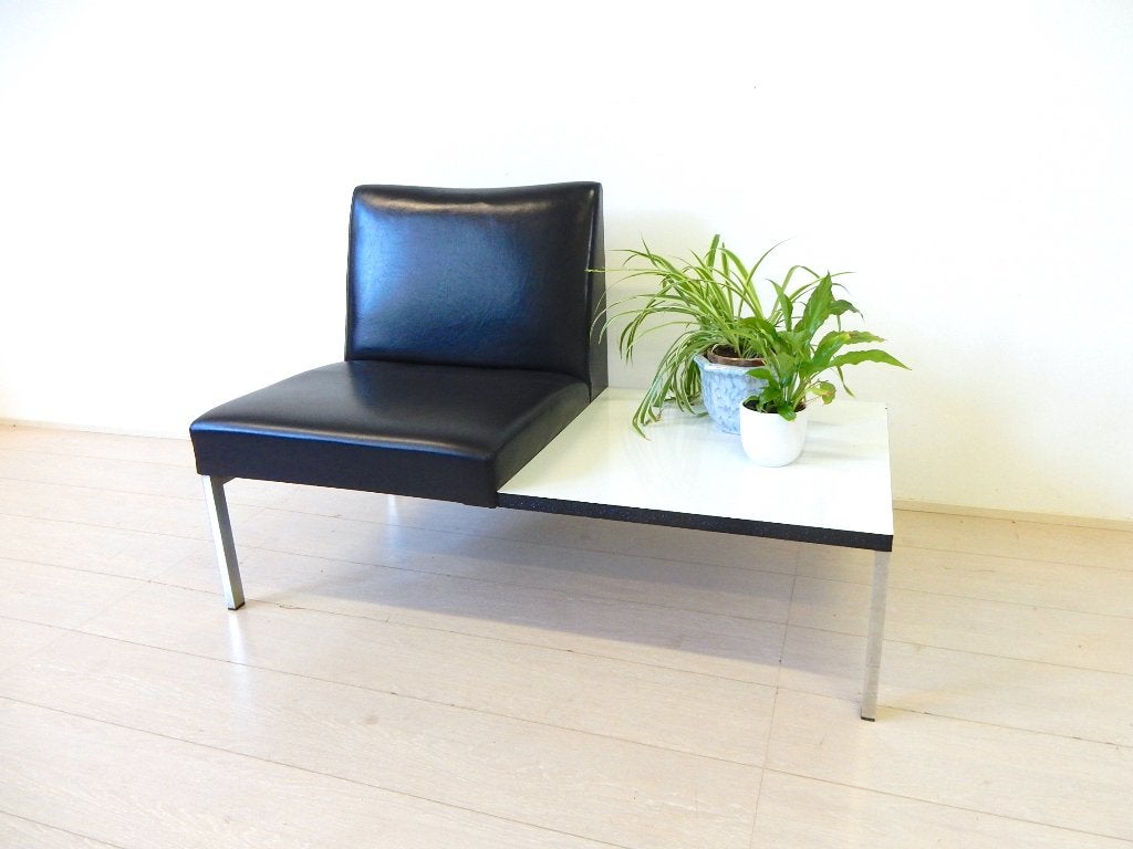 vintage fauteuil stoel bank salontafel 70/ 80 Ahrend Facet, Gebruikt, Eenpersoons, ., Vintage