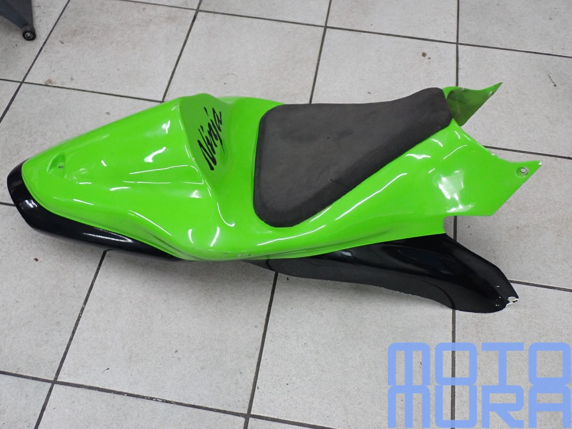 Kawasaki ZX6R 2007 2008 polyester race kont en zadel zx6-r z, Gebruikt, -, -, Ophalen of Verzenden
