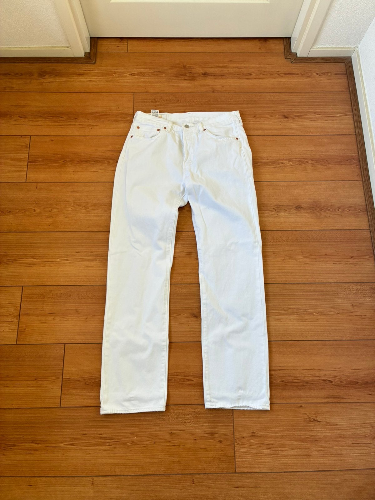 Levis 501 wit maat 32/32, Ophalen of Verzenden, Zo goed als nieuw, Wit, W32 (confectie 46) of kleiner