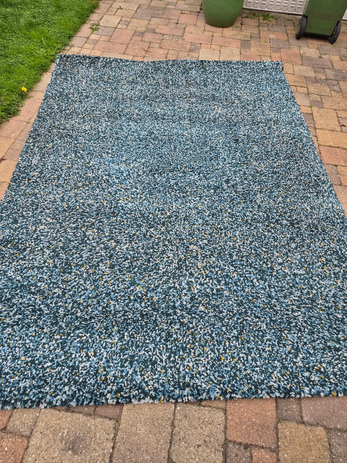 Tapijt, 200x270, Ophalen, Blauw, Rechthoekig, 200 cm of meer