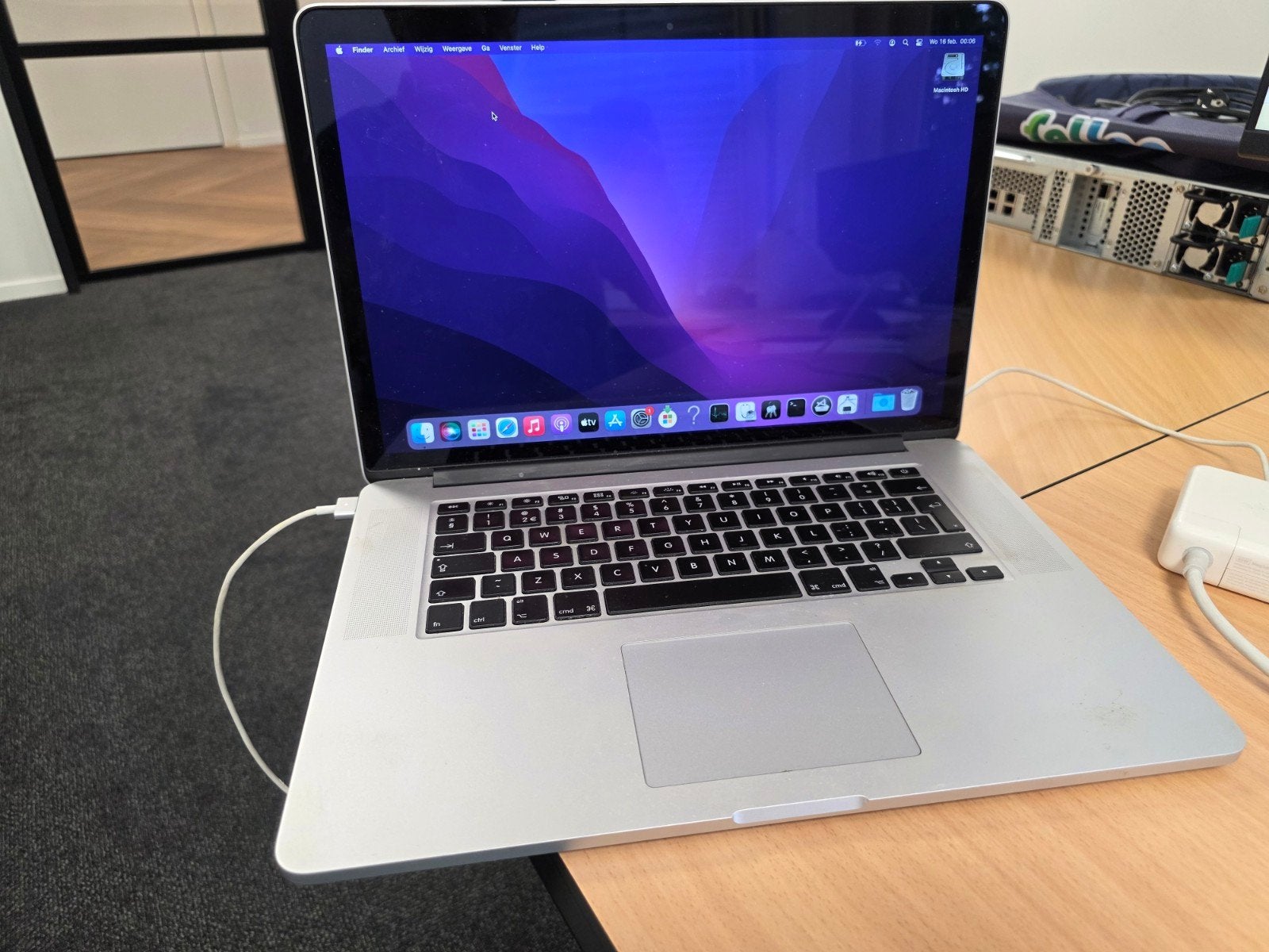 MacBook Pro 15" A1398 met originele lader, Computers en Software, Ophalen of Verzenden, 15 inch, MacBook Pro, 2 tot 3 Ghz