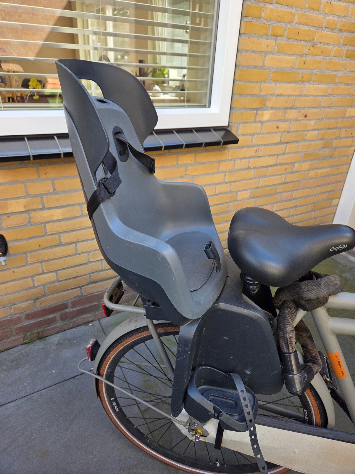 Bobike kinderzitje fiets, Fietsen en Brommers, Fietsaccessoires | Fietsstoeltjes, Ophalen, Achterzitje, 9 t/m 36 kg, Bobike, fietszitje voor achterop.