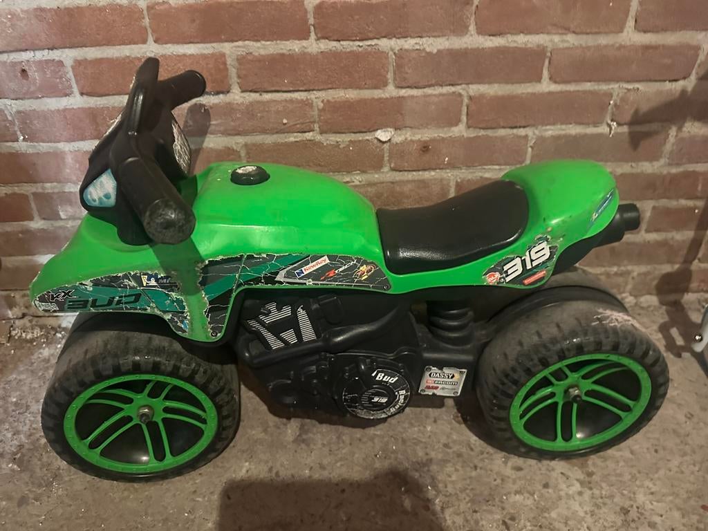 Groene loopmotor voor kinderen, Ophalen of Verzenden, Zo goed als nieuw, Onderdeel, Nitro