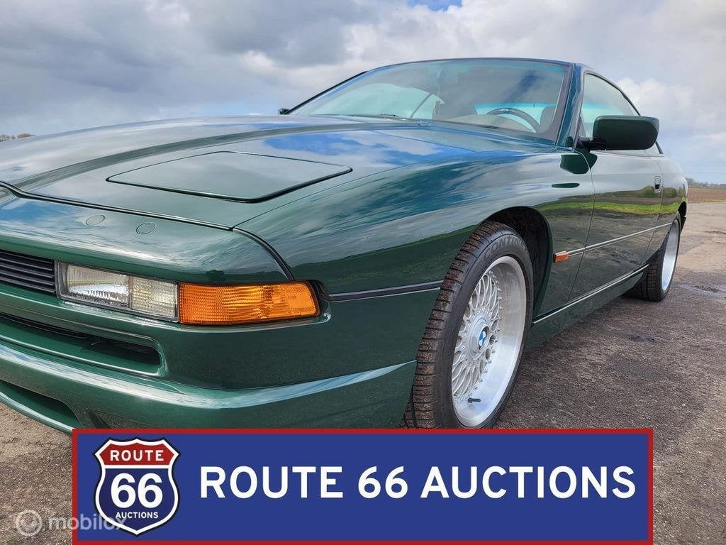 BMW 850Ci Individual | 1996 | Route 66 Auctions, Overige carrosserieën, Zwart, Bedrijf, Handgeschakeld