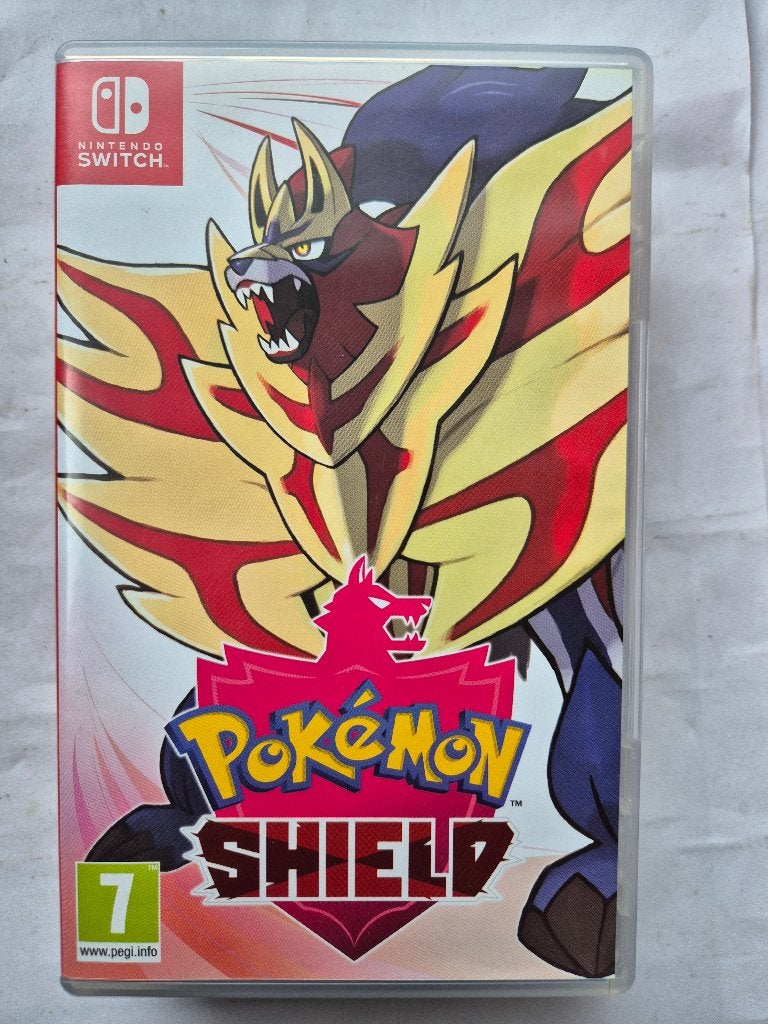 POKEMON shield, Gebruikt, 1 speler, Ophalen of Verzenden, Vanaf 3 jaar