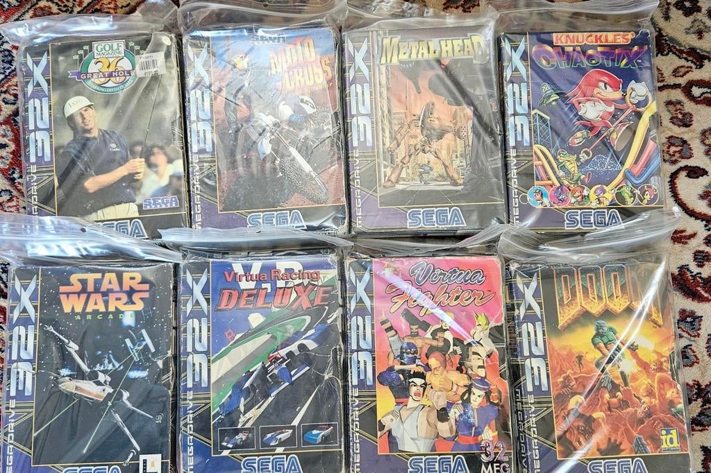 32X Sega Mega Drive Spellen Collectie - Diverse Titels, Spelcomputers en Games, Avontuur en Actie, Gebruikt, 1 speler, Ophalen of Verzenden