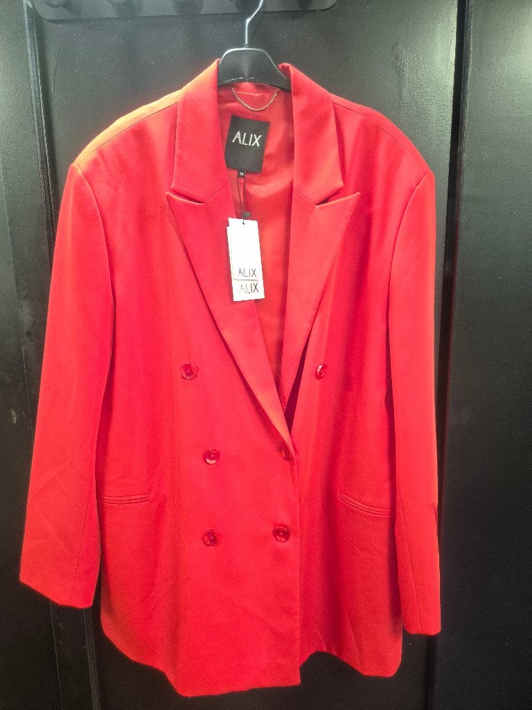 Mooi rood colbert van Alix the label - m, Kleding | Dames, Alix the label, Nieuw, Ophalen of Verzenden, Jasje