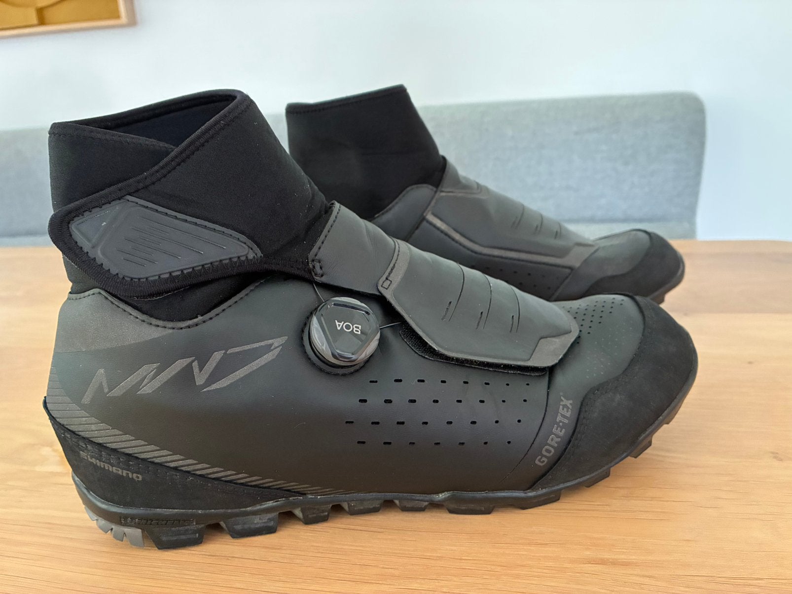 Shimano MW7 Gore-tex SPD MTB-schoenen maat 46, Ophalen of Verzenden, Zo goed als nieuw, Heren, Schoenen