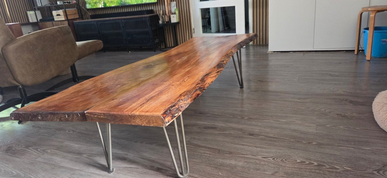 Unieke lange salontafel, Ophalen, Nieuw, 50 tot 100 cm, Minder dan 50 cm