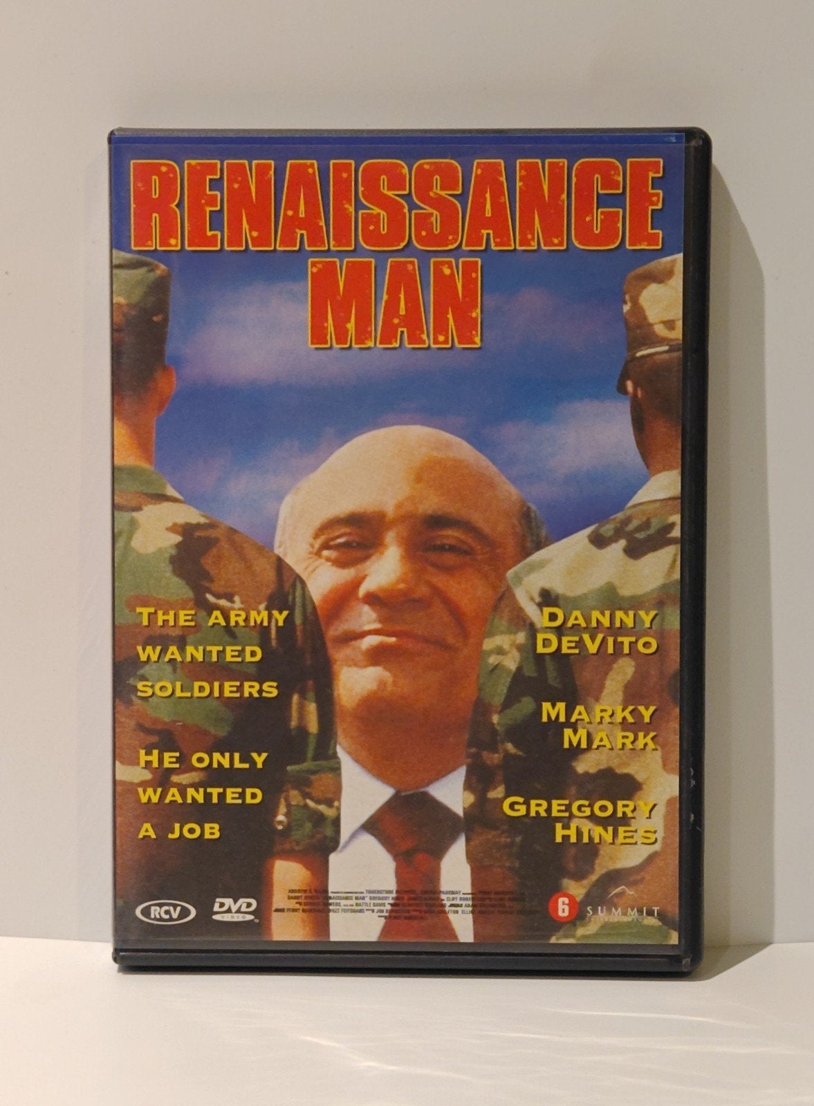 Renaissance Man DVD Danny Devito Marky Mark Gregory Hines, Alle leeftijden, Ophalen of Verzenden, Zo goed als nieuw