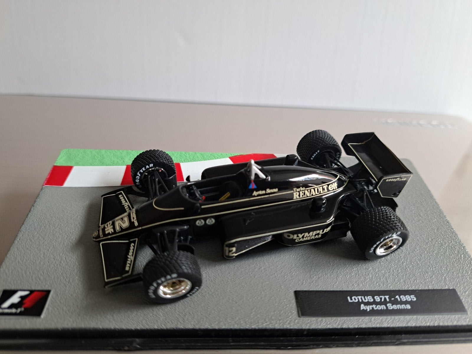 Lotus 97T, F1 1985, Ayrton Senna, 1:43, nieuw, Ophalen of Verzenden, Nieuw, Formule 1