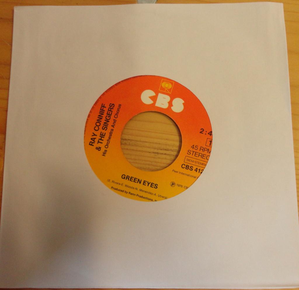 Ray Conniff & singers > Green eyes, Ophalen of Verzenden, Gebruikt, 7 inch, Pop