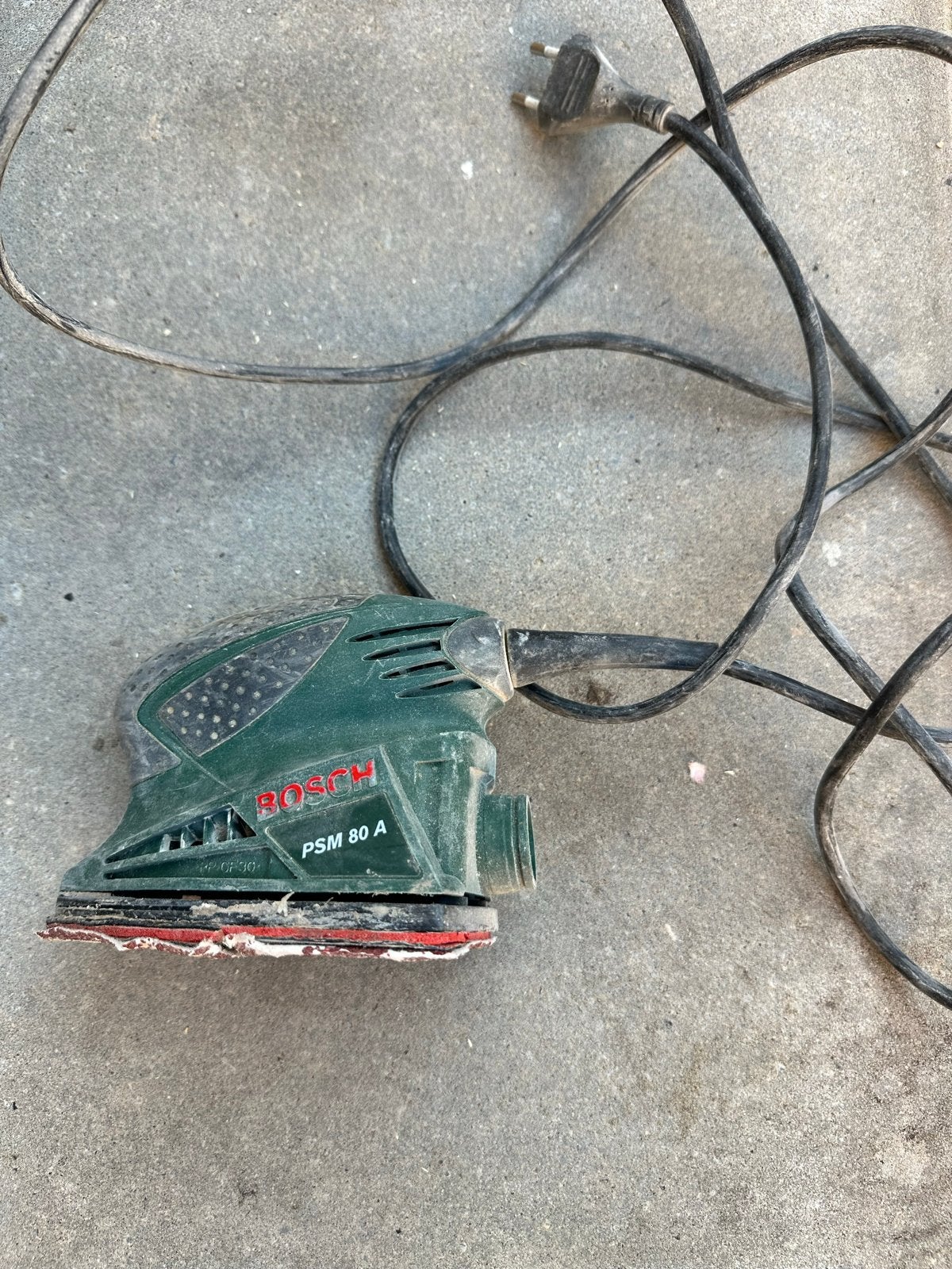 Bosch PSM 80 A Multischuurmachine, Ophalen of Verzenden, Gebruikt, Minder dan 600 watt, Overige typen