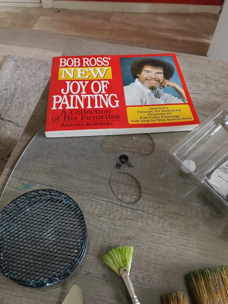Bob ross schilder set, Ophalen, Zo goed als nieuw, Overige typen