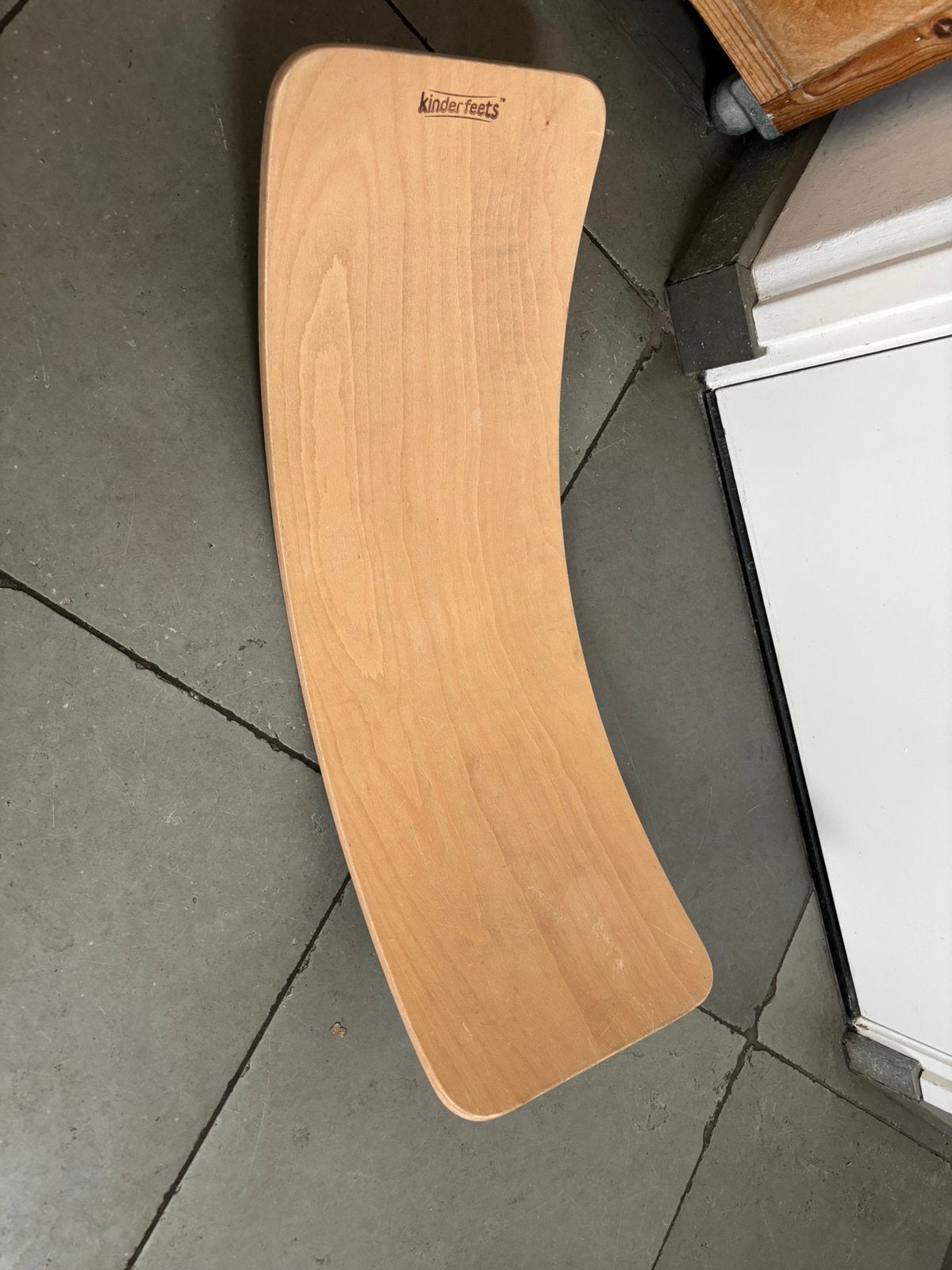 Kinderfeets houten balansbord balance board kinderen Naturel, Ophalen, Gebruikt, ., .