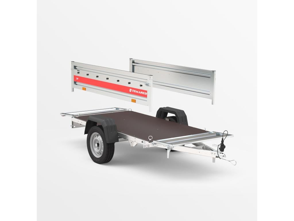 Temared ZIP 750kg bakaanhanger met kanteldissel 201x106, Auto diversen, Nieuw