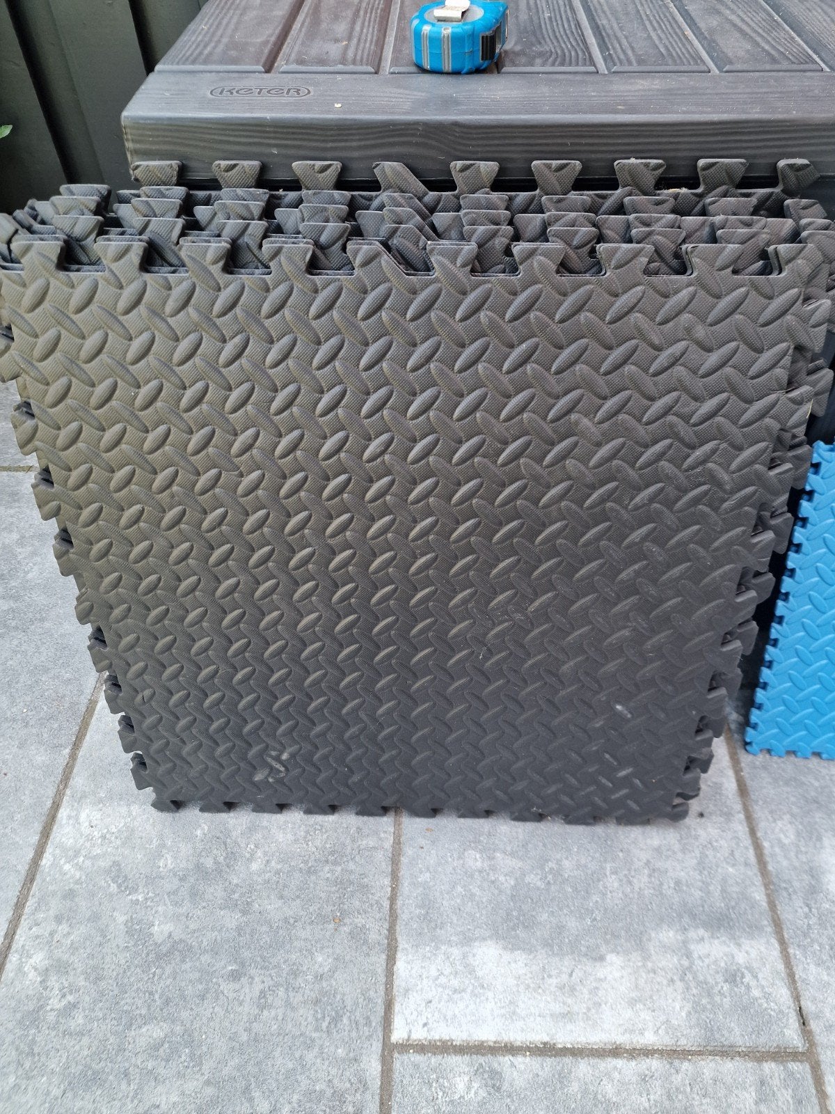 Fitnessmatten - Set van 7 stuks, Sport en Fitness, Fitnessmaterialen, Ophalen, Gebruikt
