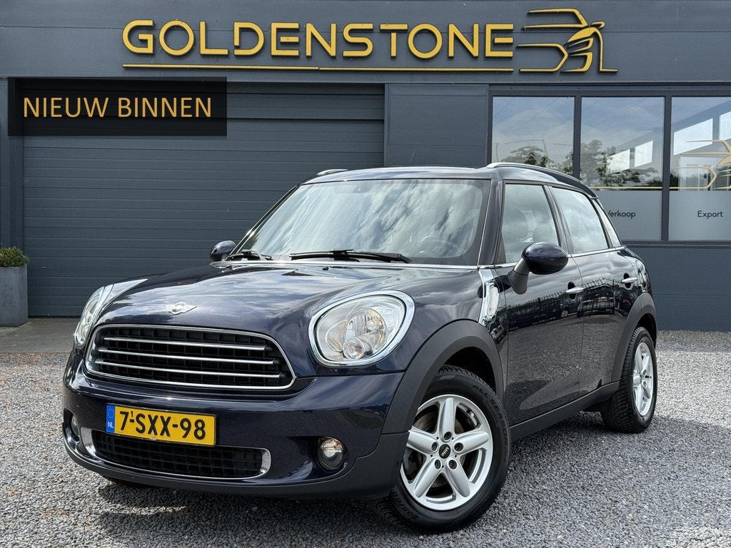 MINI Countryman 1.6 One Business Line Pano,Navi,Pdc,Airco,Cr, Voorwielaandrijving, Euro 5, Gebruikt, Blauw