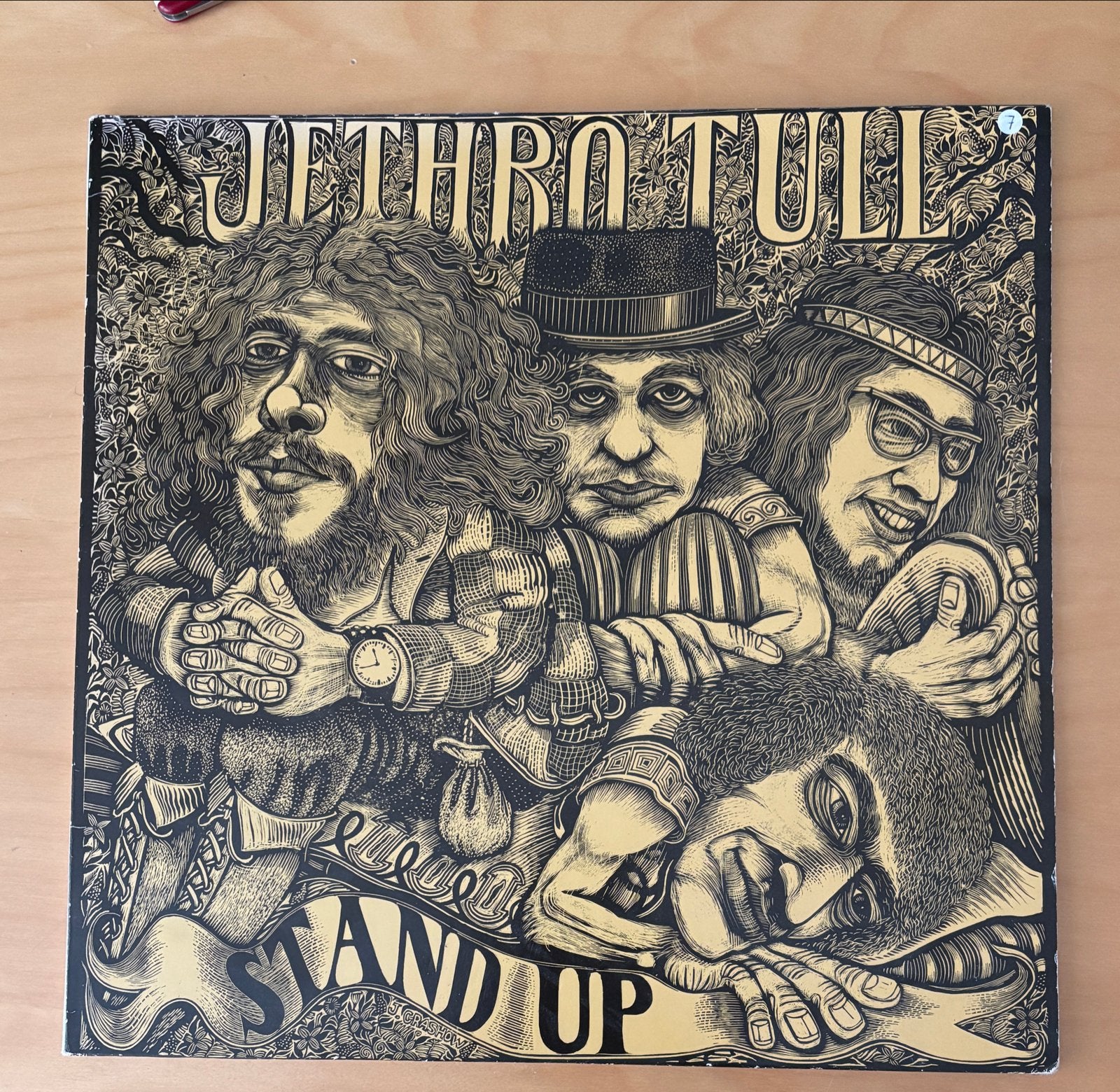 Jethro Tull - Stand Up LP (1969) - Classic Rock Vinyl, LP, Gebruikt, Originele persing, Ophalen of Verzenden