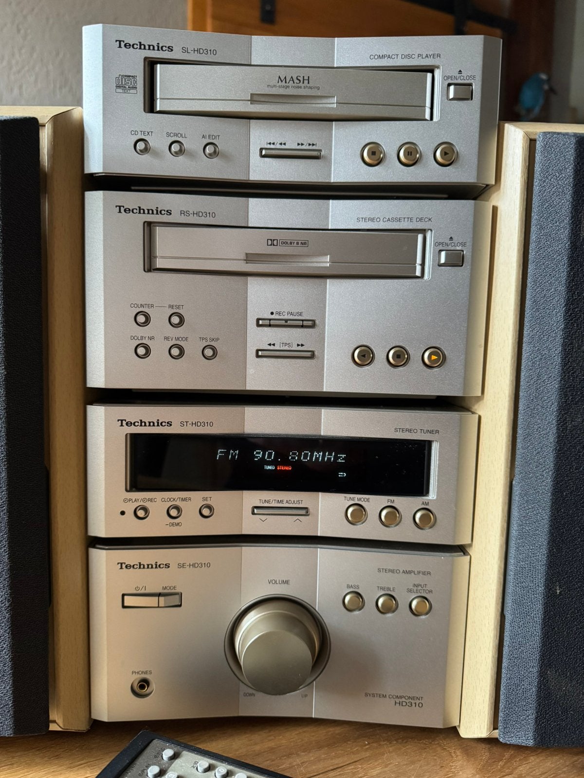 Technics midi set, Gebruikt, Cassettedeck, Losse componenten, Ophalen