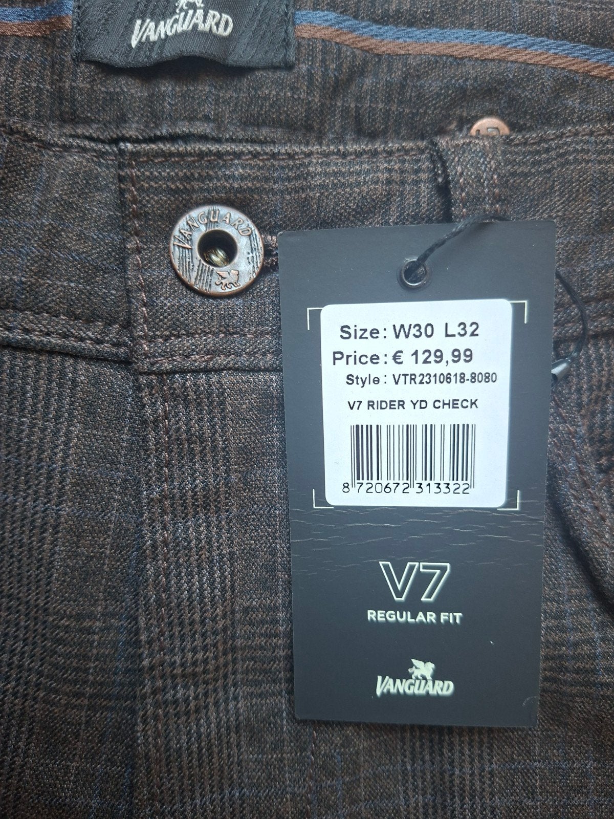 VANGUARD V7 regular fit jeans W30 L32, Ophalen of Verzenden, Nieuw, W32 (confectie 46) of kleiner, Vanguard