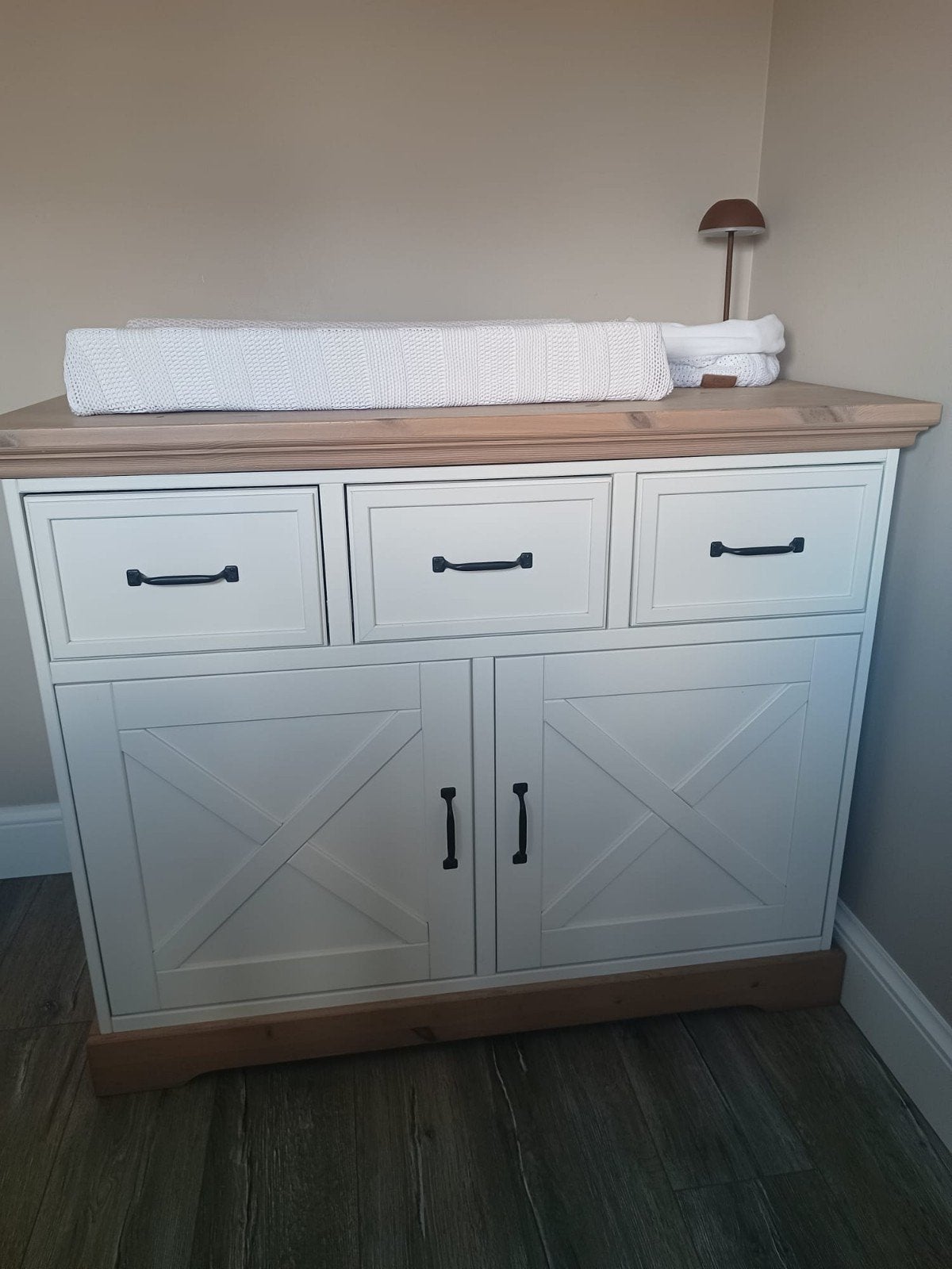 Complete Kidsmill babykamer: Ledikant, Commode en Kledingkas, Gebruikt, 70 tot 85 cm, 140 tot 160 cm, Ophalen