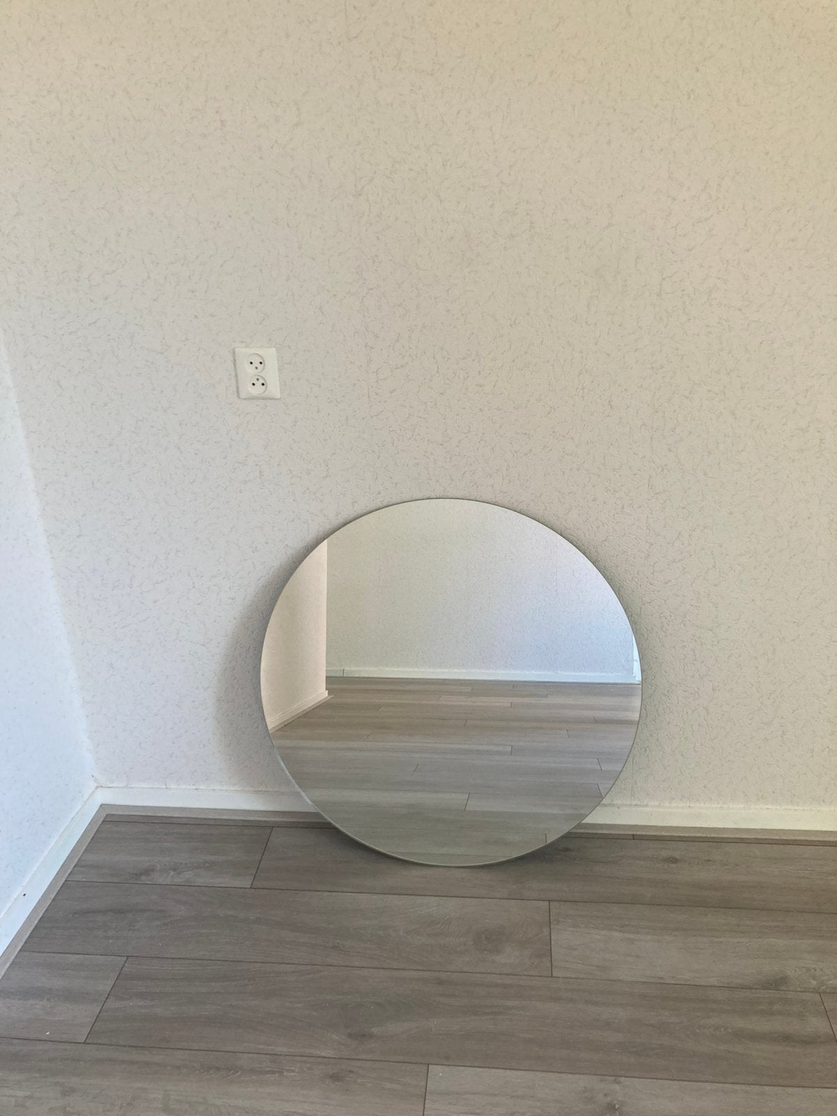 Spiegel 80cm, Huis en Inrichting, Woonaccessoires | Spiegels, Ophalen, Rond, Zo goed als nieuw, 75 tot 100 cm