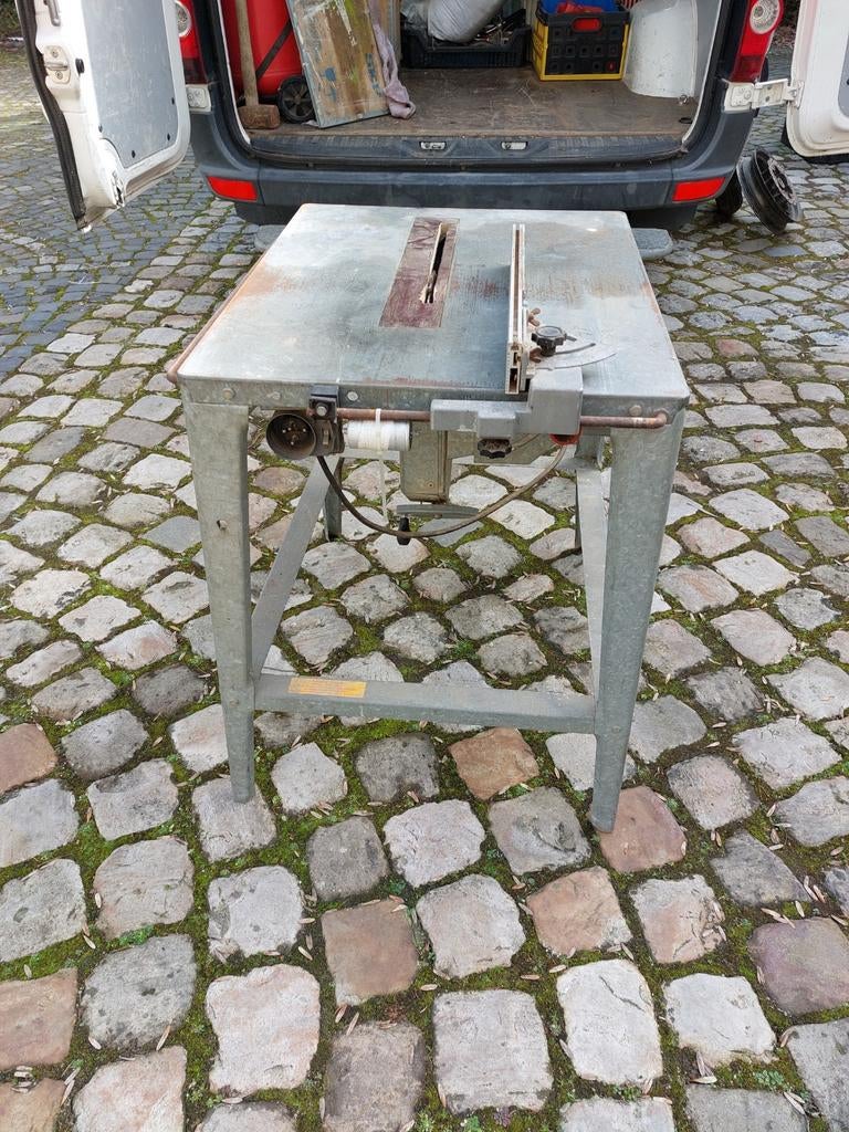 Zaagtafel werkt maar condensator defect, Ophalen of Verzenden, Gebruikt