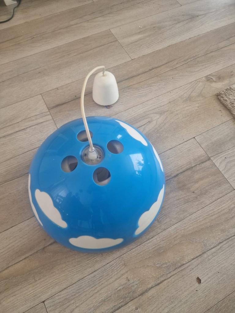 Leuke collectors item Ikea hanglamp, Ophalen of Verzenden, Gebruikt, Kunststof, Modern, Speels, Kinderkamer