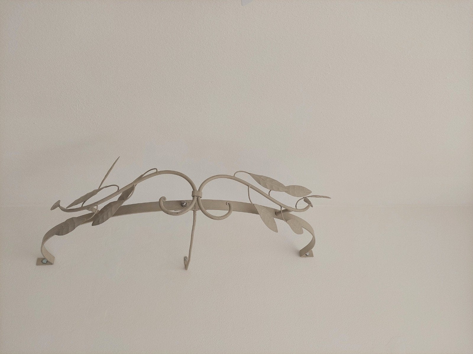 Hemel voor tweepersoonsbed - Decoratieve bedhemel, Ophalen, 140 cm, Twijfelaar, Crème