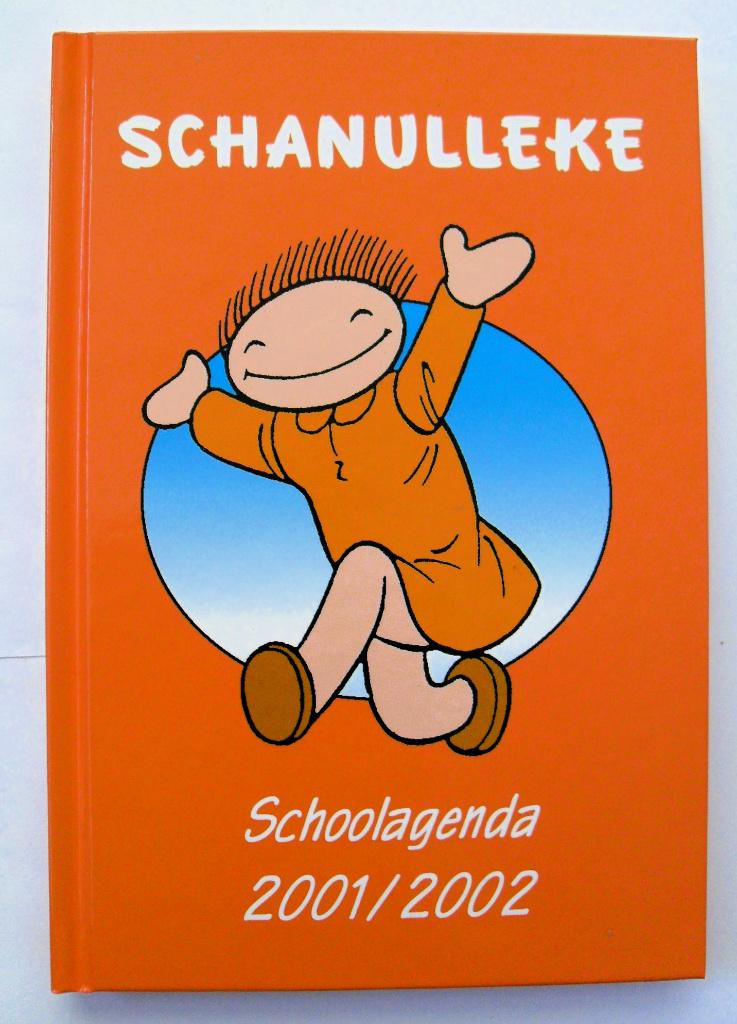 Schanulleke Agenda 2001 / 2002 Suske en Wiske, Verzamelen, Stripfiguren, Ophalen of Verzenden, Suske en Wiske, Zo goed als nieuw