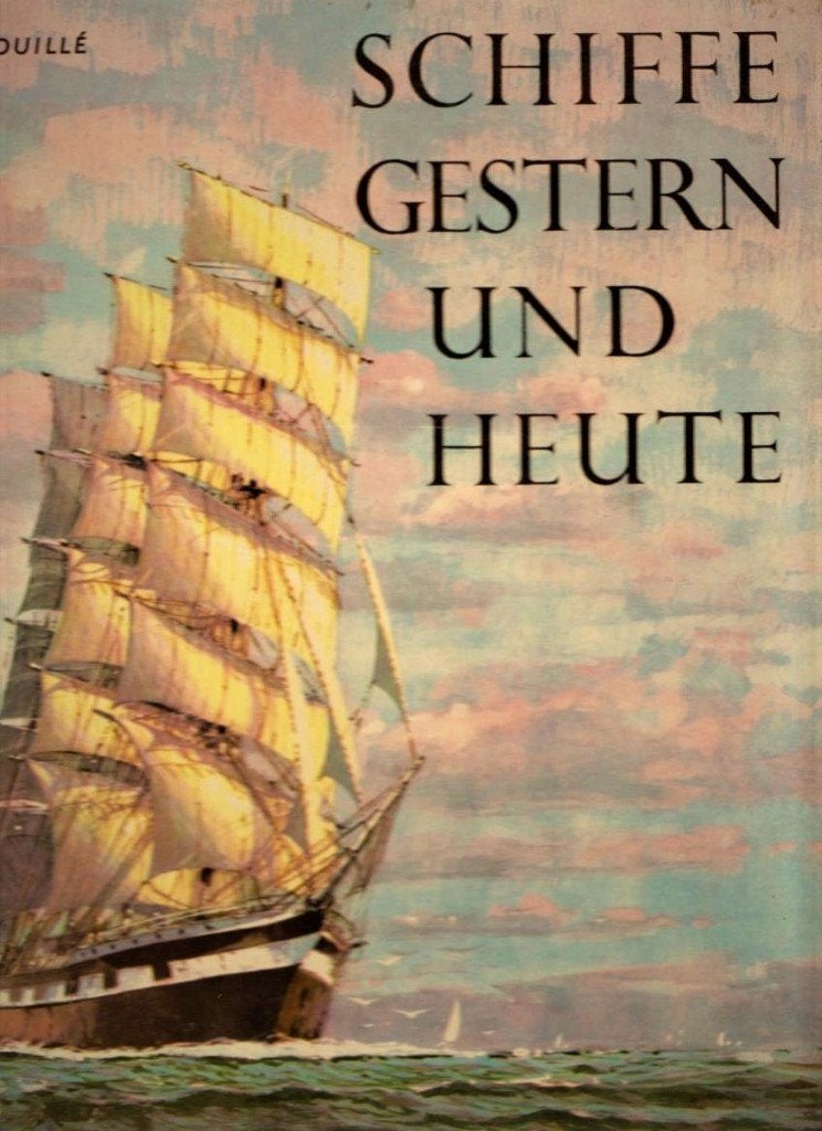 Fouillé - Schiffe Gestern und Heute., Verzamelen, Ophalen of Verzenden, Gebruikt, Boek of Tijdschrift