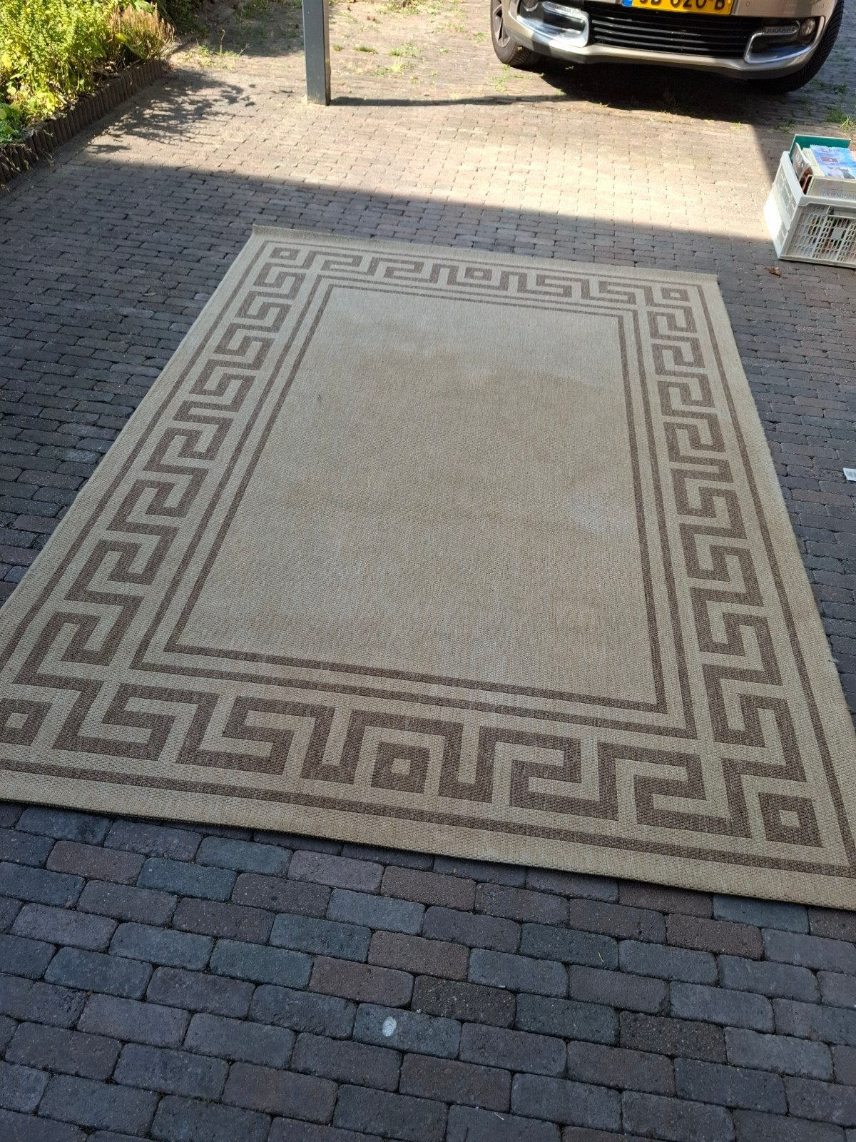 Vloerkleed 170 x 230, Ophalen, Gebruikt, 150 tot 200 cm, 200 cm of meer