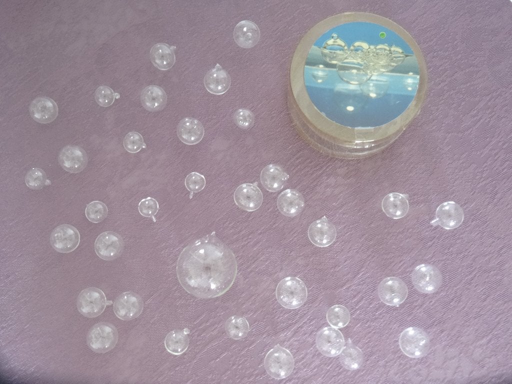 Drijvende glazen belletjes / glasbolletjes / drijfbolletjes, Huis en Inrichting, Ophalen of Verzenden, Nieuw