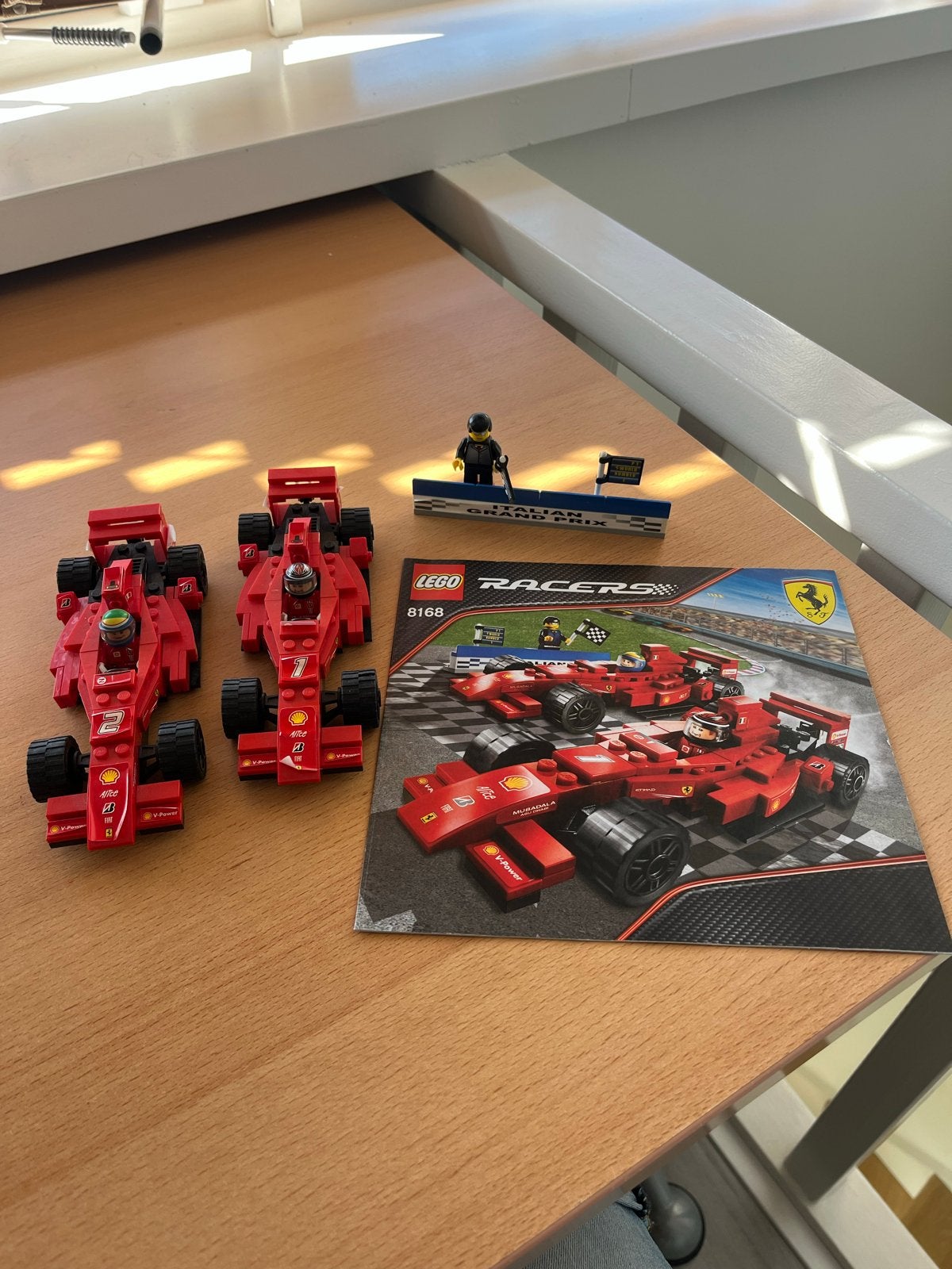 LEGO Racers 8168 Ferrari F1 Race Car 100% Compleet, Kinderen en Baby's, Speelgoed | Duplo en Lego, Lego, Ophalen of Verzenden