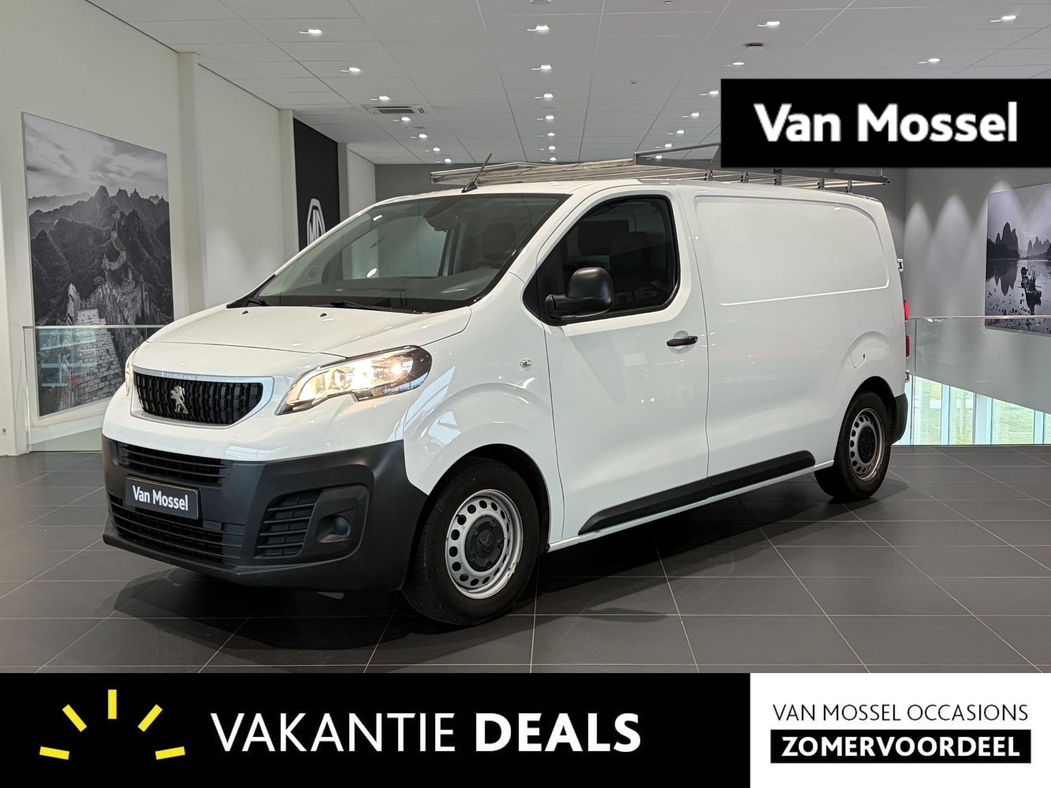 Peugeot Expert 1.5 BlueHDI 100 Standard Premium Automatische, Voorwielaandrijving, Gebruikt, Met garantie (alle), Leder en Stof