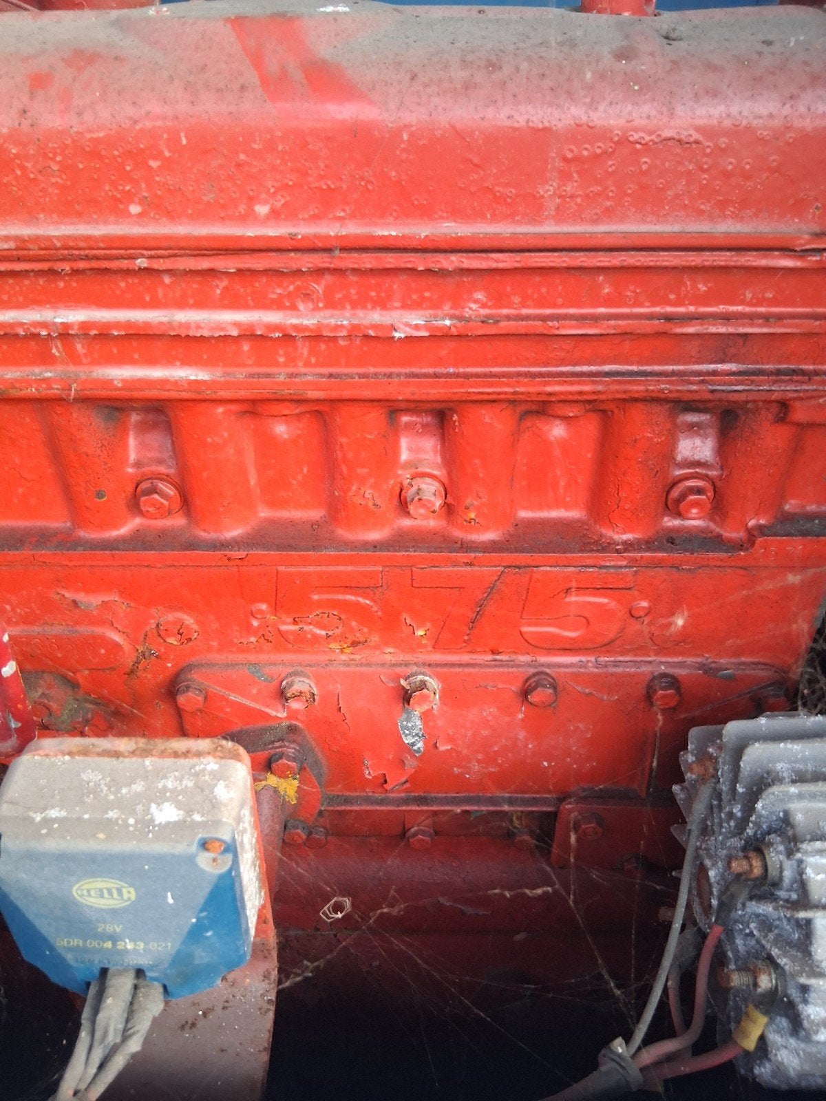 daf 575 motor, Ophalen, DAF