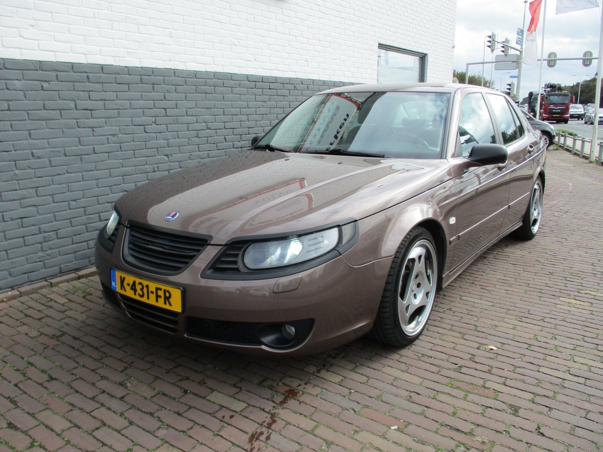 Saab 9-5 2.3 Turbo Aero, Auto's, 4 cilinders, Bedrijf, Sedan, Euro 4