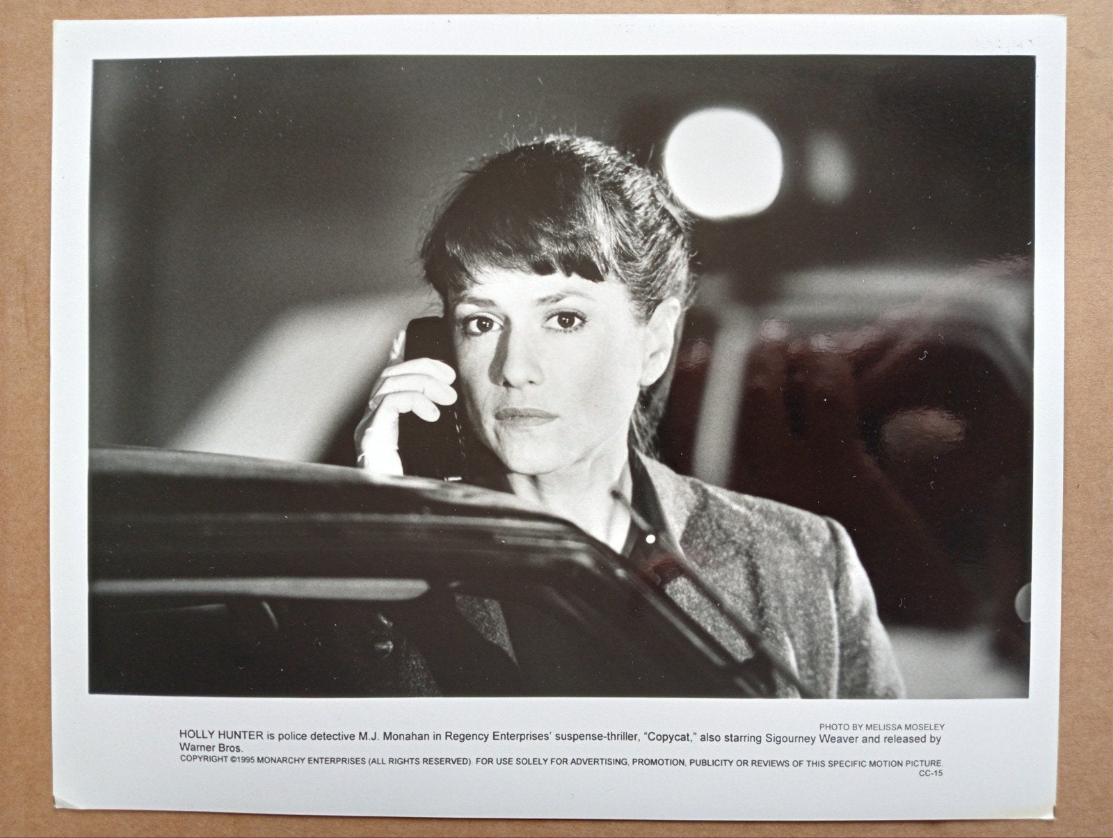 Filmfoto Holly Hunter in Copycat (1995), Gebruikt, 1980 tot heden, Foto, Ophalen of Verzenden