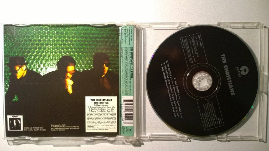The Christians - The Bottle, Ophalen of Verzenden, Zo goed als nieuw, Pop