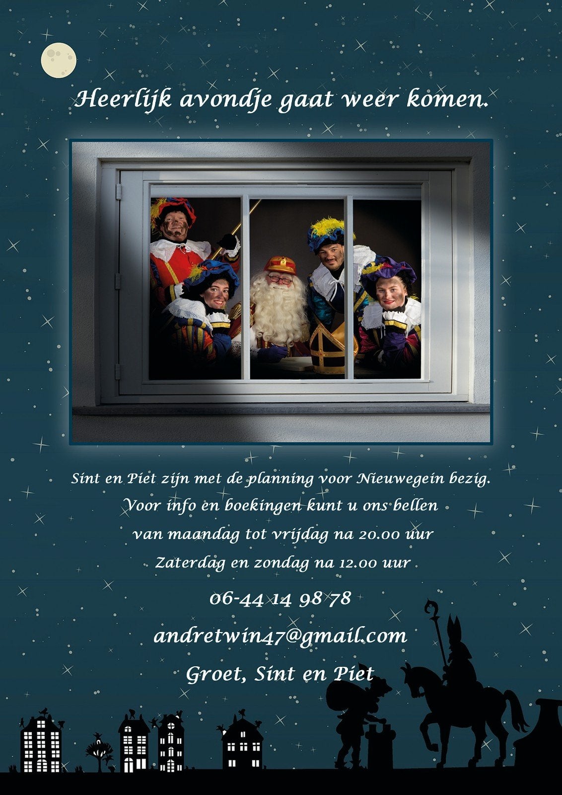 sinterklaas, Ophalen of Verzenden
