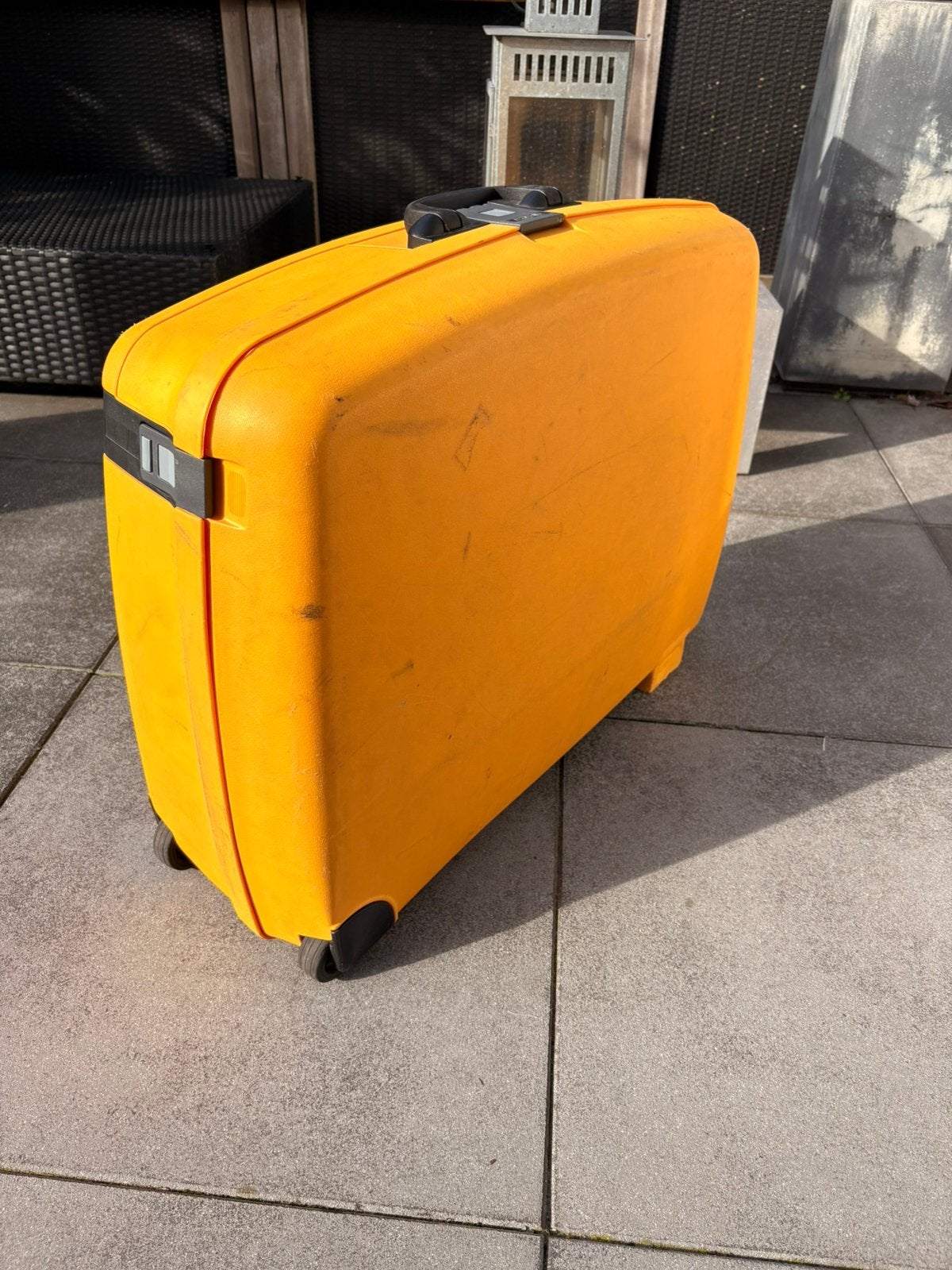 Delsey koffer groot, Gebruikt, Hard kunststof, 70 cm of meer, 55 cm of meer