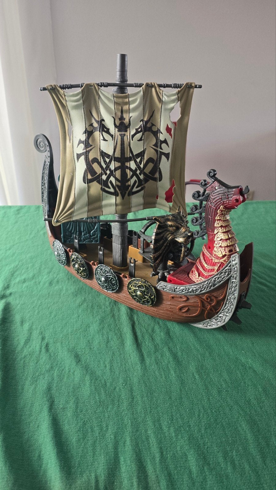 Gedetailleerd Vikingschip Model - Zonder Roeispanen, Ophalen of Verzenden, Gebruikt