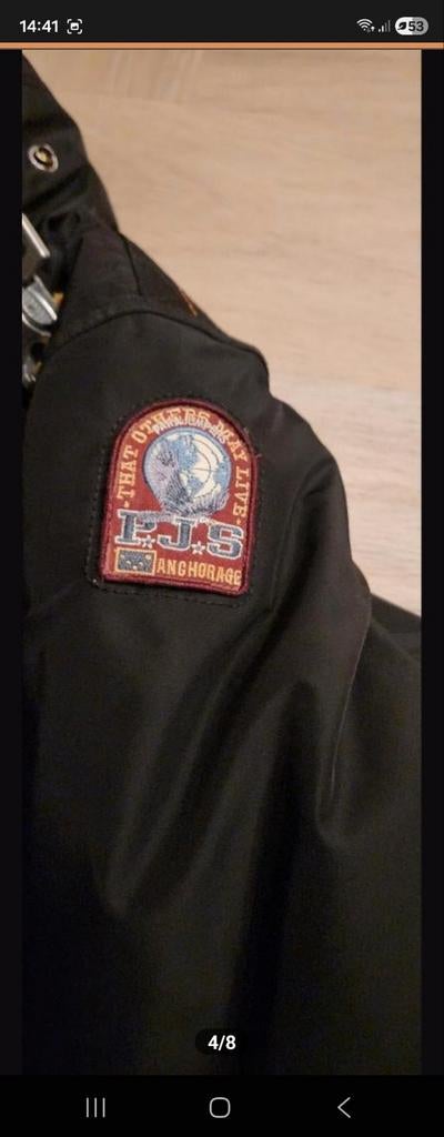 Parajumpers jas, Zwart, Zo goed als nieuw, Maat 36 (S), Parajumpers